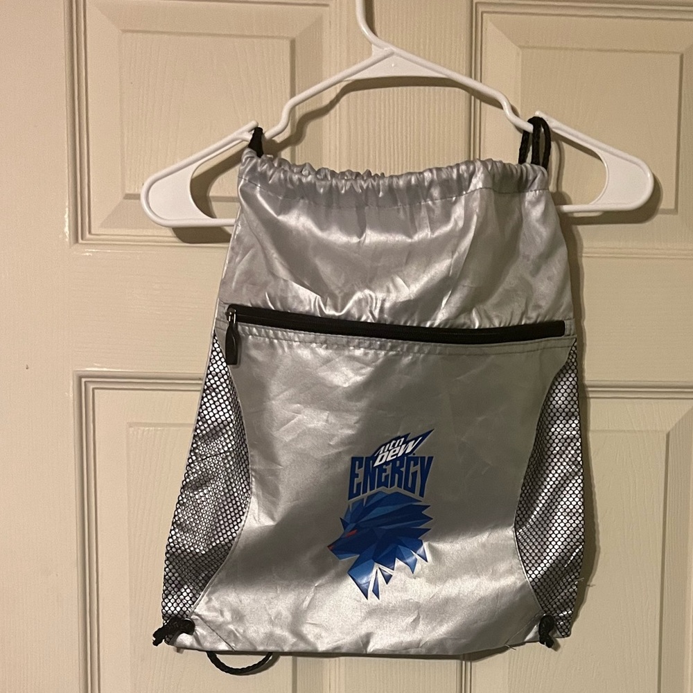 Mtn Dew Energy Promo Drawstring Backpack